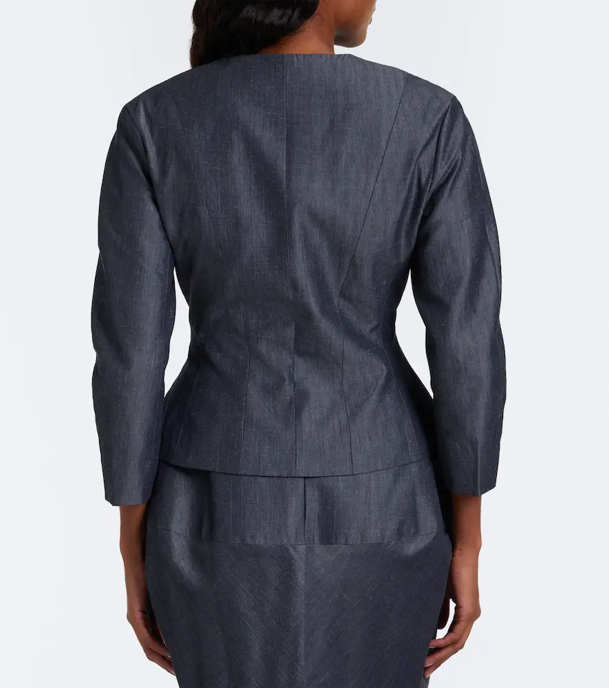 Jacquemus Palmier cotton and mohair-blend jacket | Thumbnail 3 Jacquemus Palmier cotton and mohair-blend jacket | Thumbnail 3