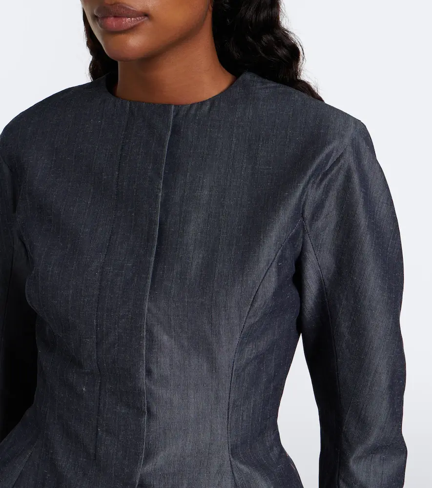Jacquemus Palmier cotton and mohair-blend jacket | Thumbnail 4 Jacquemus Palmier cotton and mohair-blend jacket | Thumbnail 4
