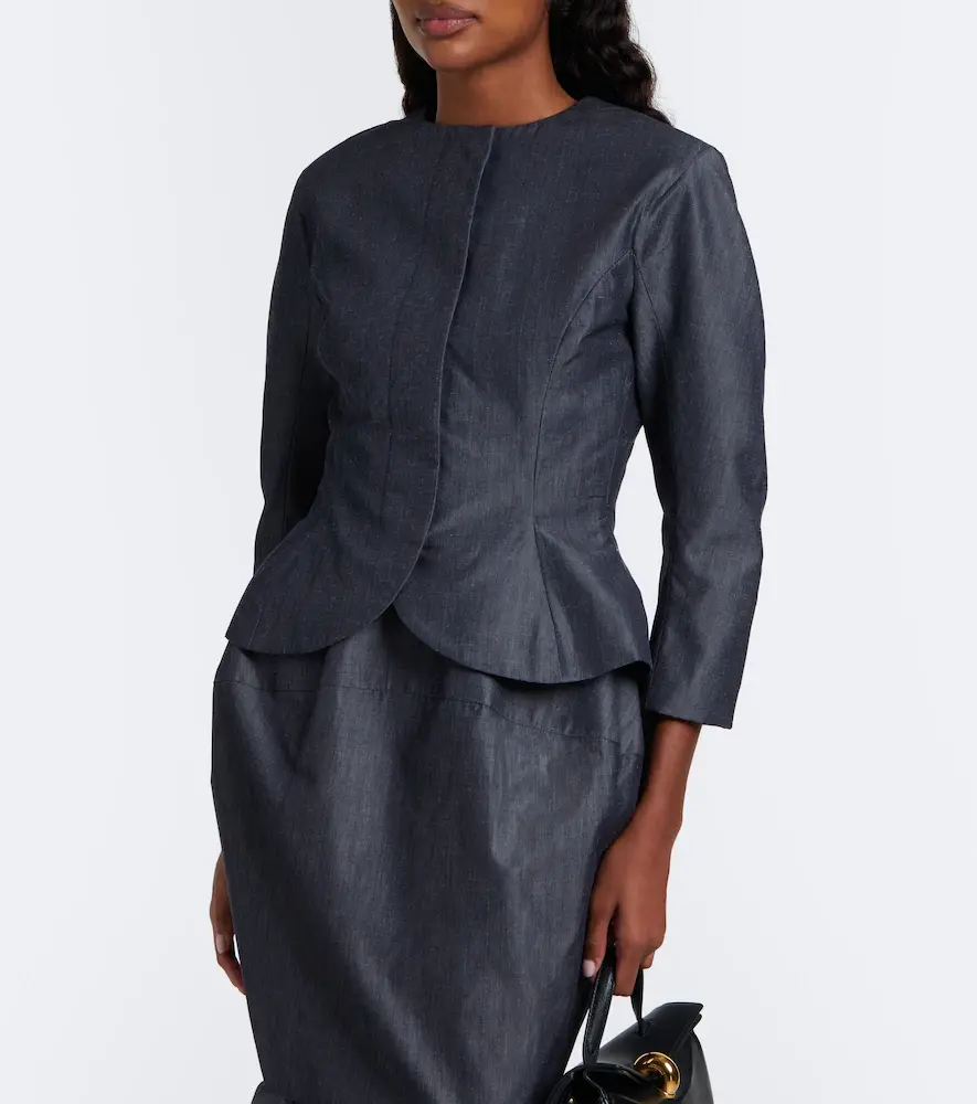 Jacquemus Palmier cotton and mohair-blend jacket | Thumbnail 5 Jacquemus Palmier cotton and mohair-blend jacket | Thumbnail 5