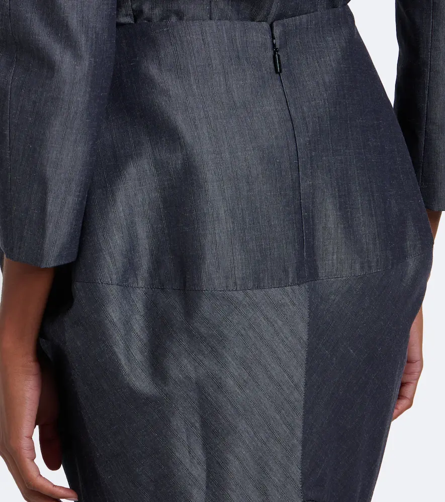 Jacquemus Palmier cotton and mohair-blend midi skirt | Thumbnail 4 Jacquemus Palmier cotton and mohair-blend midi skirt | Thumbnail 4