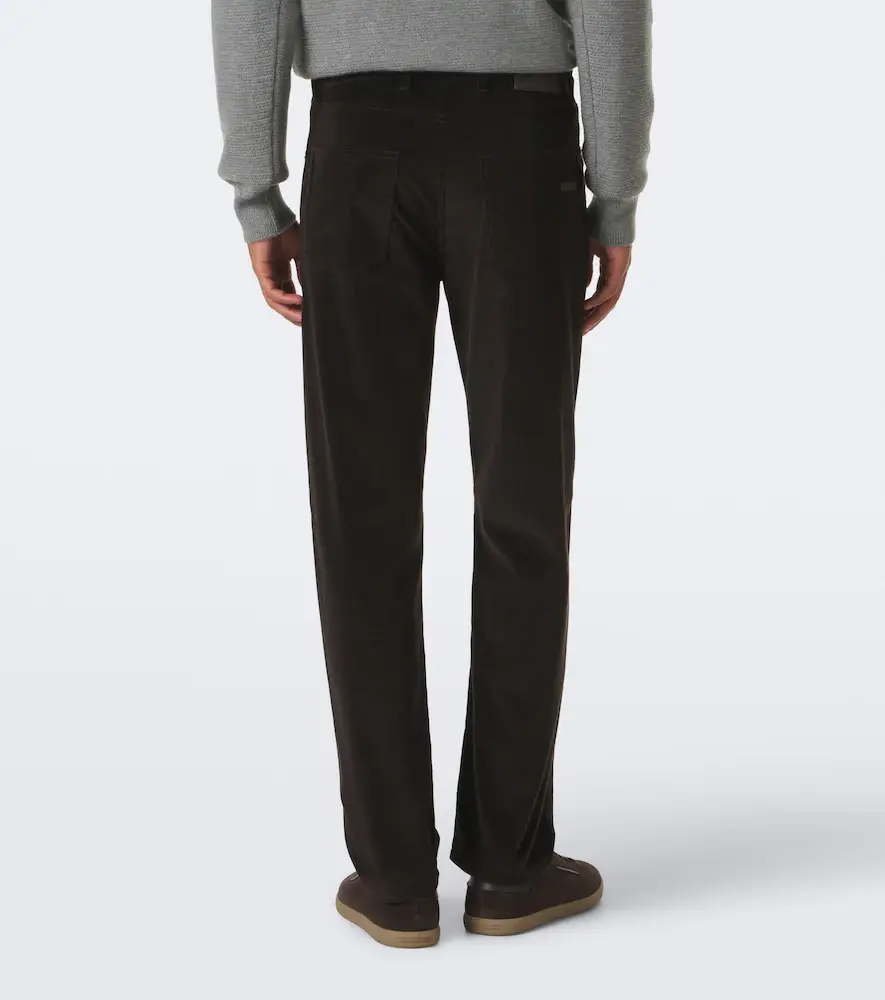 Zegna Roccia corduroy straight pants | Thumbnail 3 Zegna Roccia corduroy straight pants | Thumbnail 3
