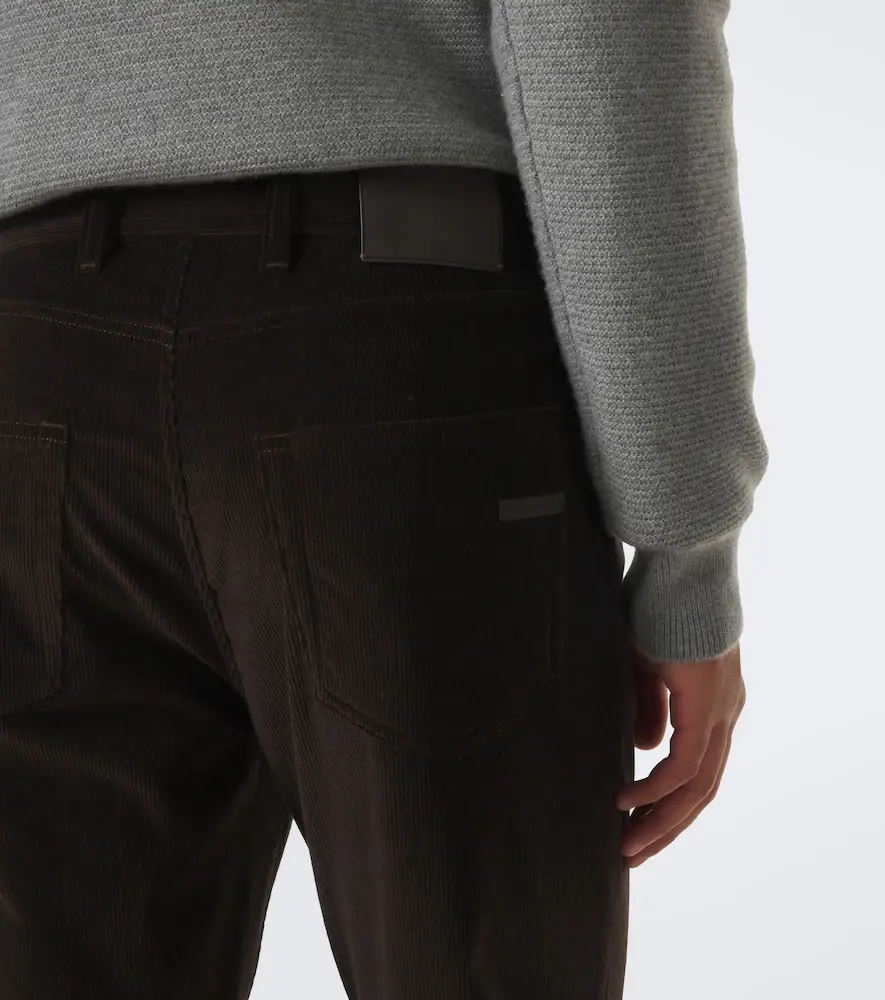 Zegna Roccia corduroy straight pants | Thumbnail 5 Zegna Roccia corduroy straight pants | Thumbnail 5