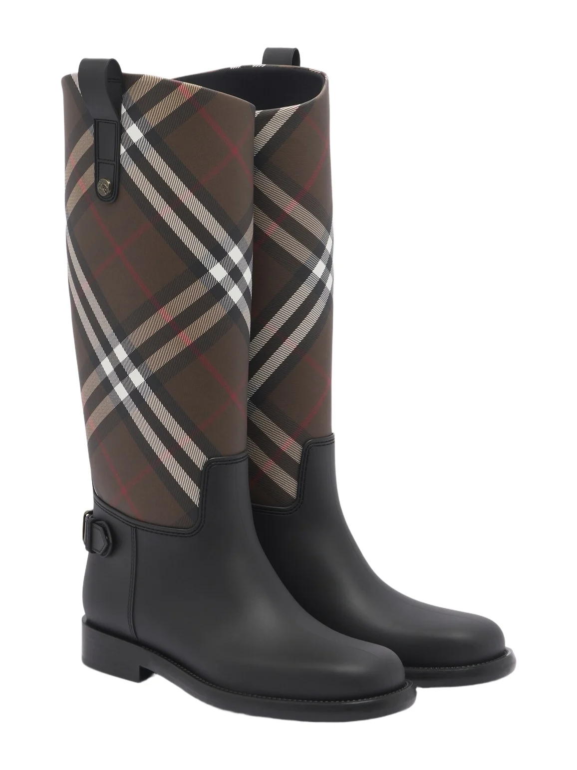 Burberry Cavalier Check rain boots