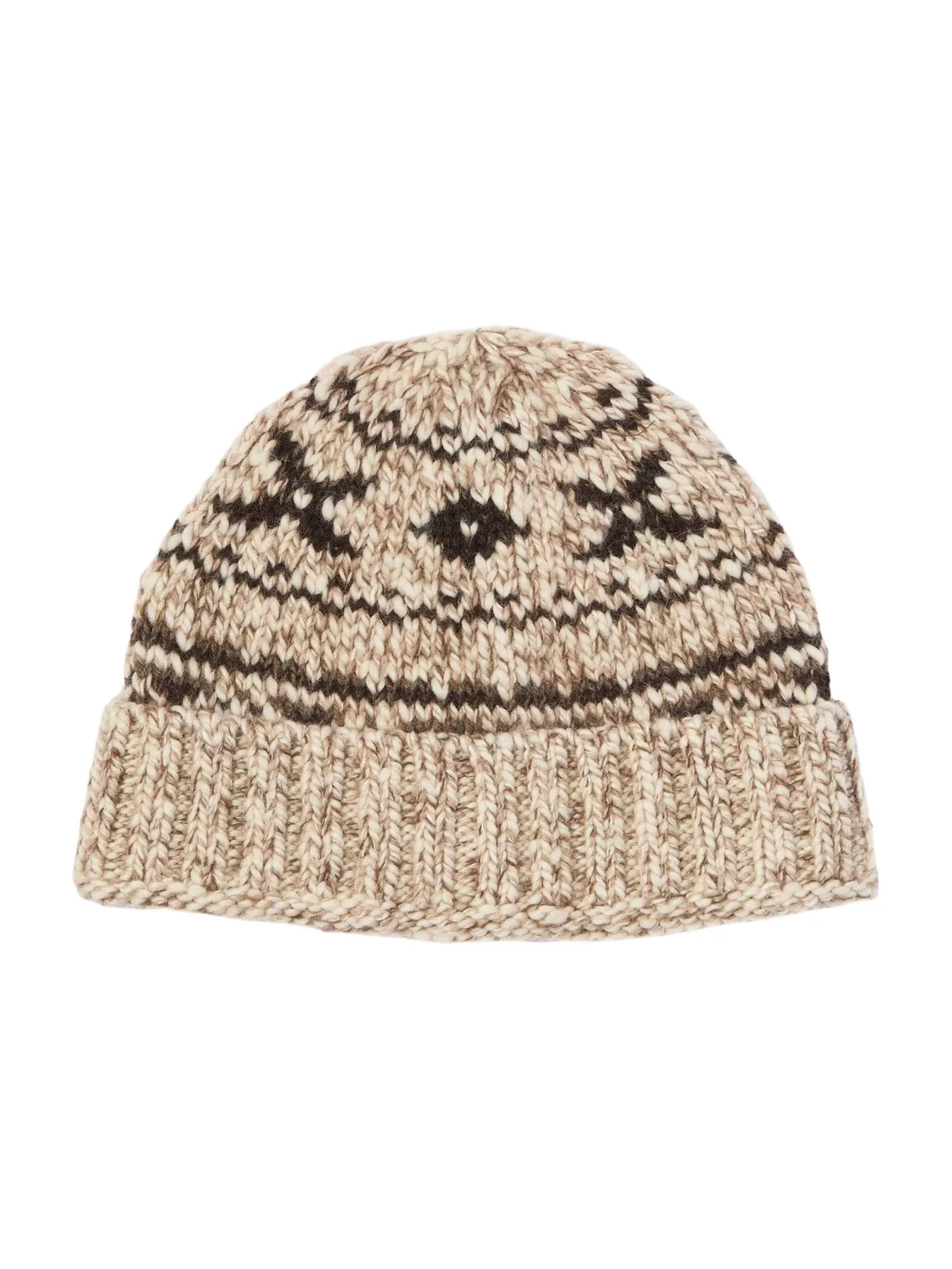 RRL Wool and cotton-blend beanie