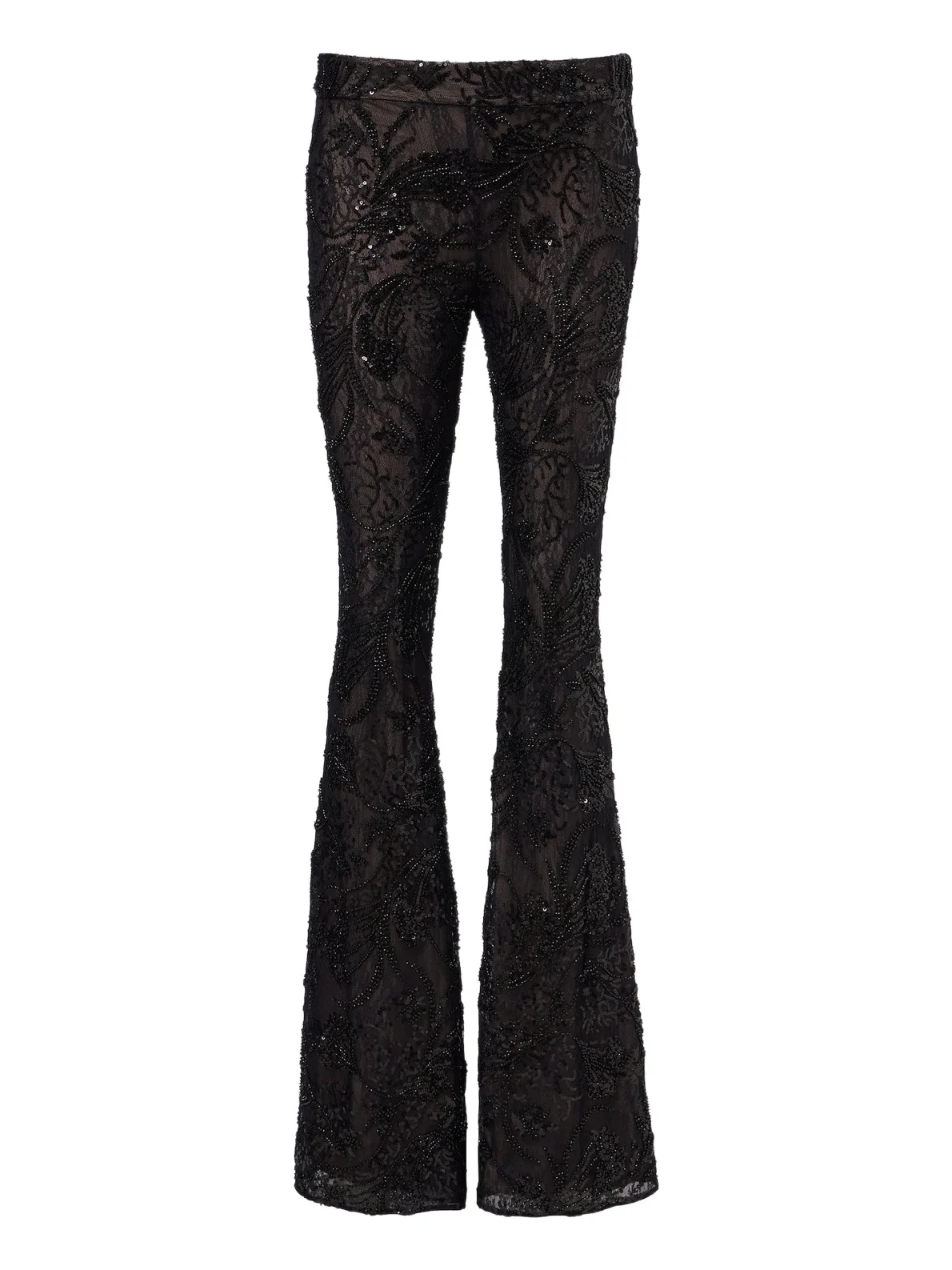The New Arrivals Ilkyaz Ozel Meihua sequined flared pants