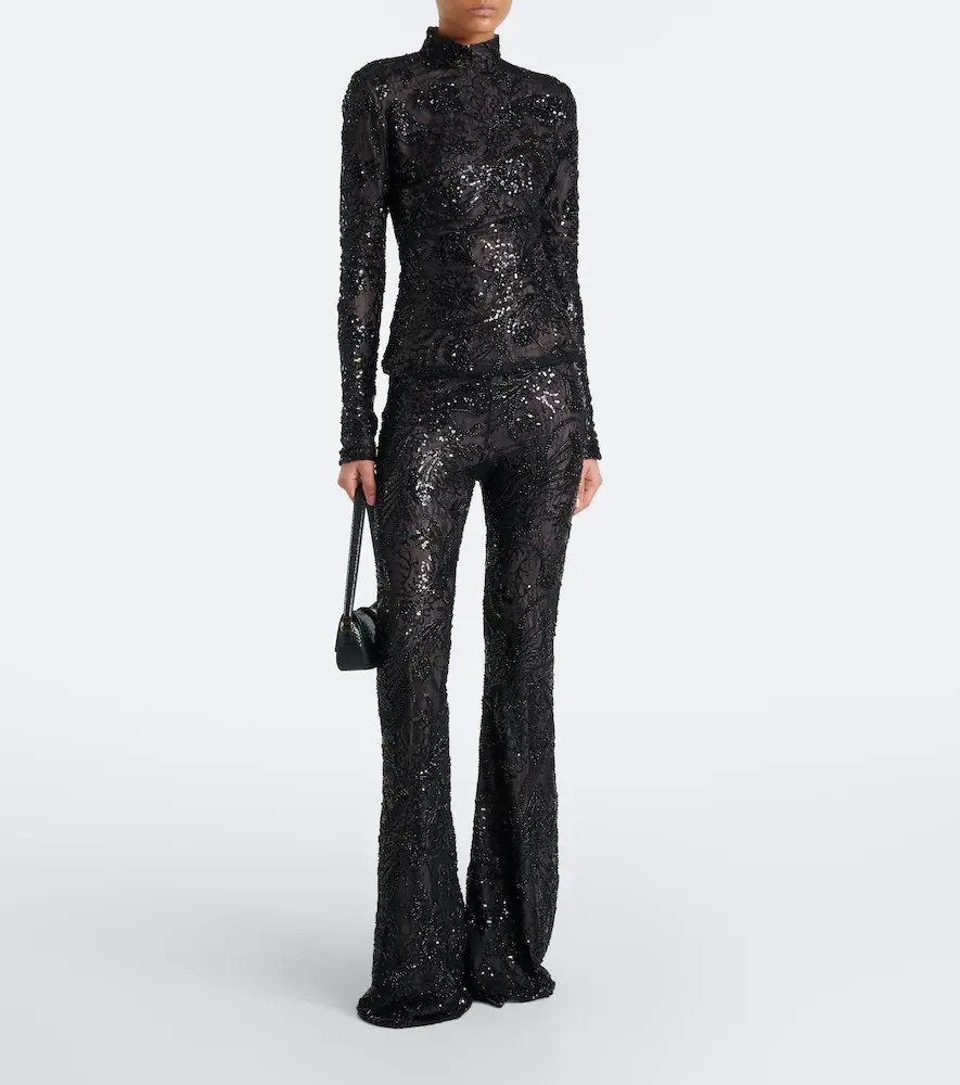 The New Arrivals Ilkyaz Ozel Catroux sequined top | Thumbnail 6 The New Arrivals Ilkyaz Ozel Catroux sequined top | Thumbnail 6