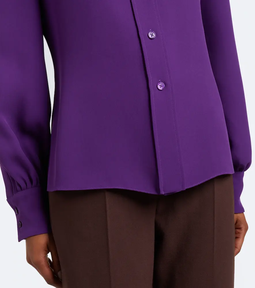 Valentino Garavani Cady Couture tie-neck blouse | Thumbnail 2 Valentino Garavani Cady Couture tie-neck blouse | Thumbnail 2