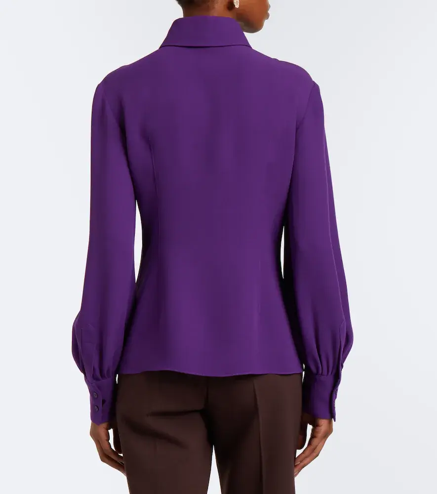 Valentino Garavani Cady Couture tie-neck blouse | Thumbnail 5 Valentino Garavani Cady Couture tie-neck blouse | Thumbnail 5