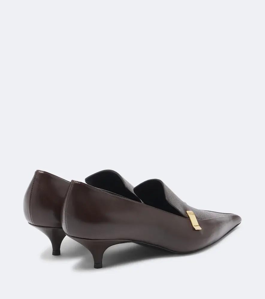 Proenza Schouler Slash leather loafer pumps | Thumbnail 2 Proenza Schouler Slash leather loafer pumps | Thumbnail 2