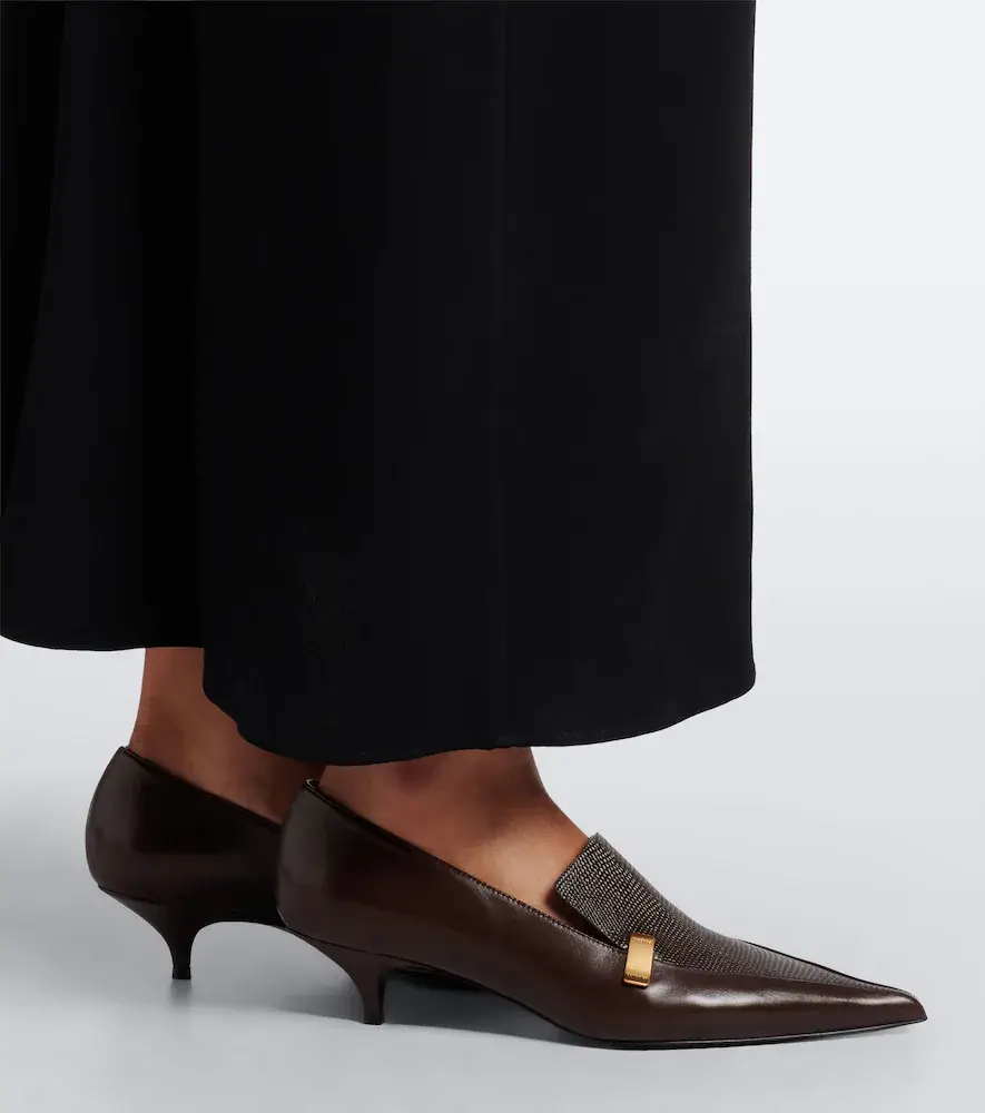 Proenza Schouler Slash leather loafer pumps | Thumbnail 6 Proenza Schouler Slash leather loafer pumps | Thumbnail 6