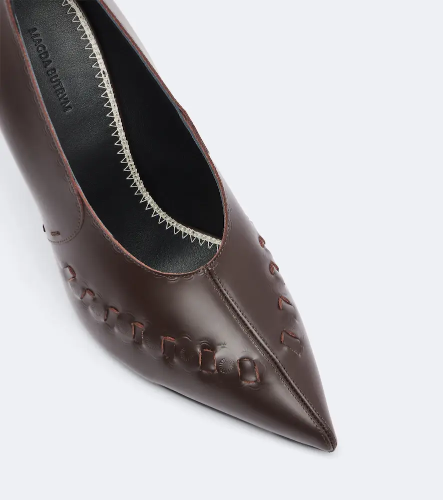 Magda Butrym Zakopane leather pumps | Thumbnail 2 Magda Butrym Zakopane leather pumps | Thumbnail 2