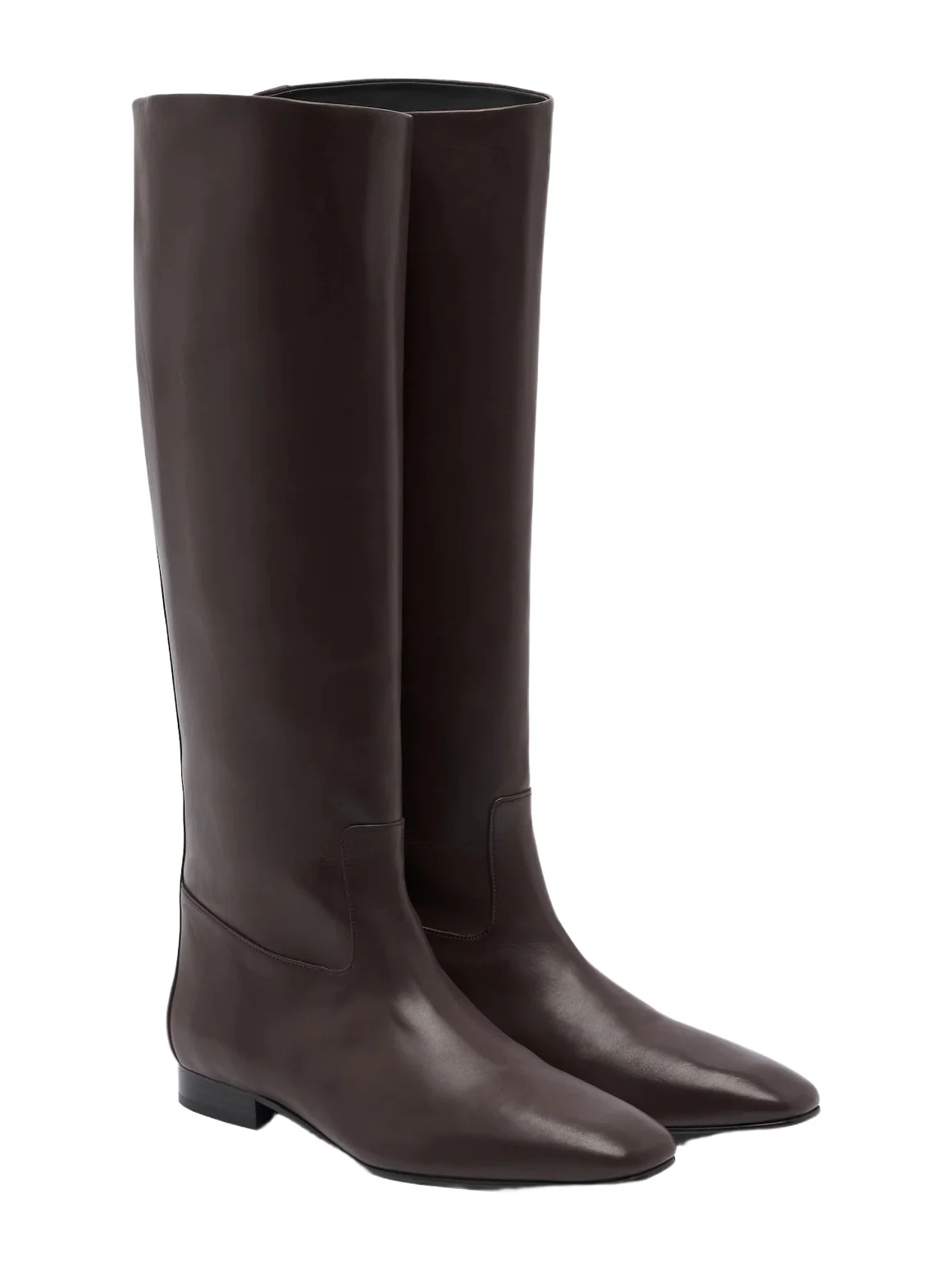 Ride leather knee-high boots