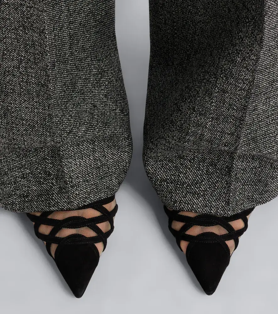 Aquazzura Perfect Match suede slingback pumps | Thumbnail 5 Aquazzura Perfect Match suede slingback pumps | Thumbnail 5