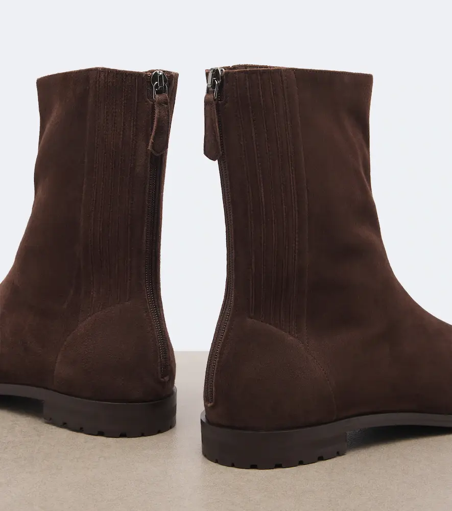 Aquazzura Saint Honoré suede ankle boots | Thumbnail 4