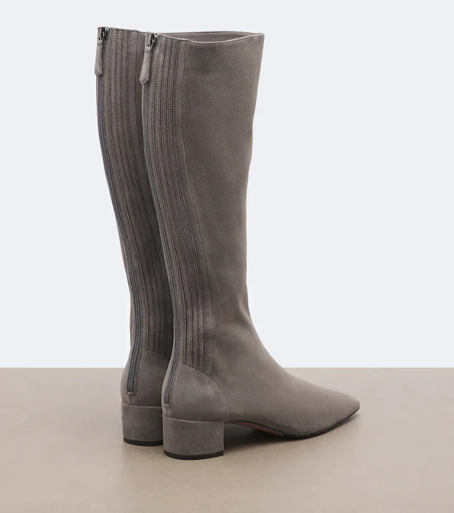 Aquazzura Saint Honoré suede knee-high boots | Thumbnail 4 Aquazzura Saint Honoré suede knee-high boots | Thumbnail 4