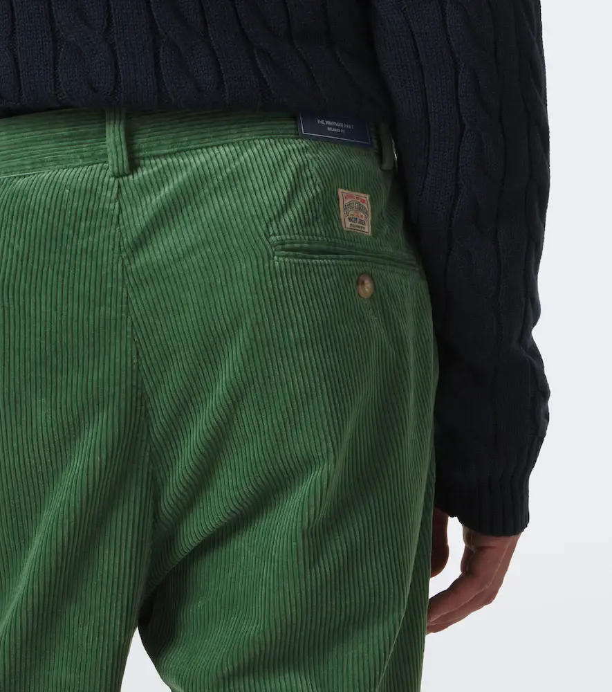 Polo Ralph Lauren Embroidered cotton corduroy straight pants | Thumbnail 5 Polo Ralph Lauren Embroidered cotton corduroy straight pants | Thumbnail 5