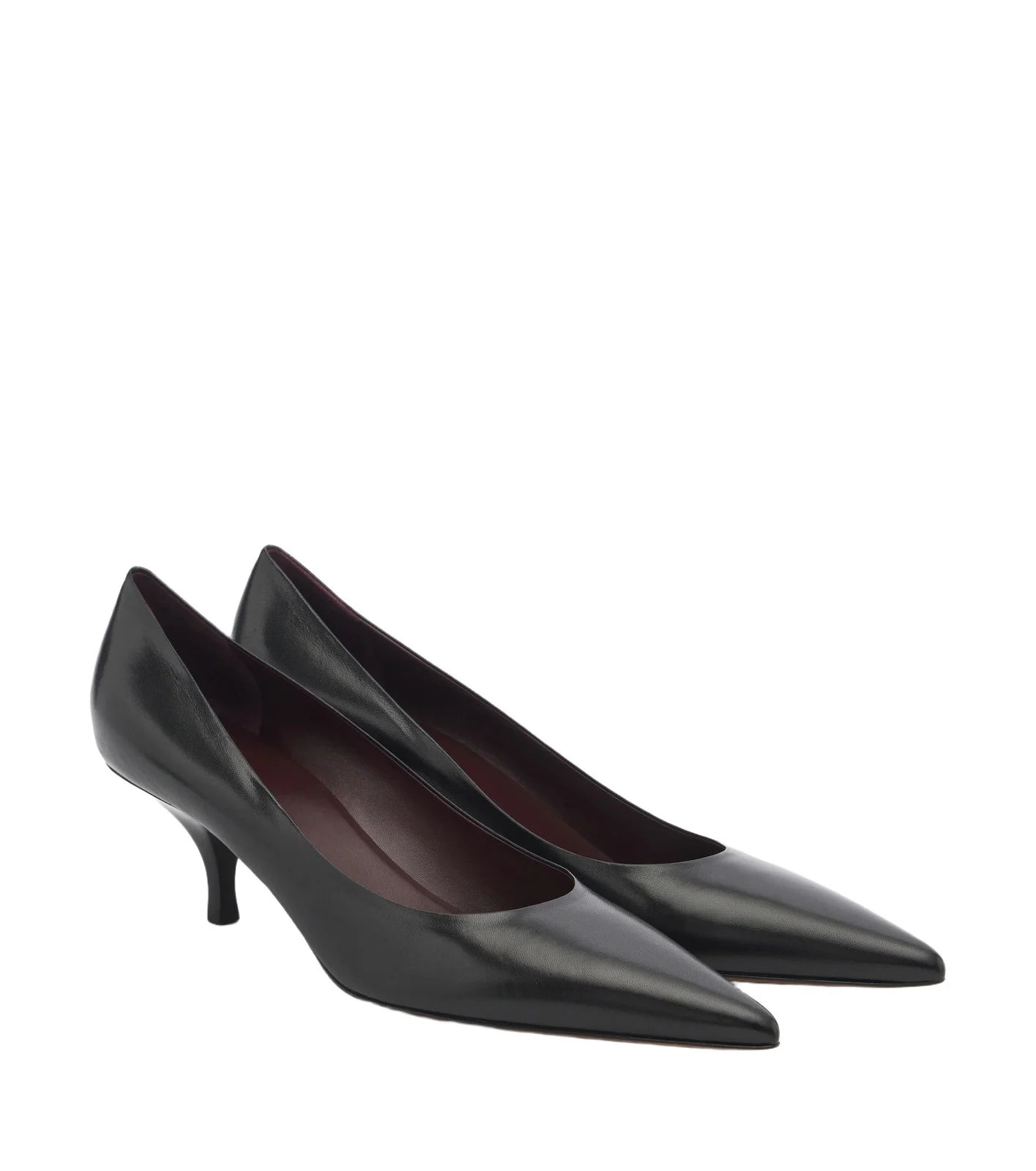 The Row Lili leather pumps