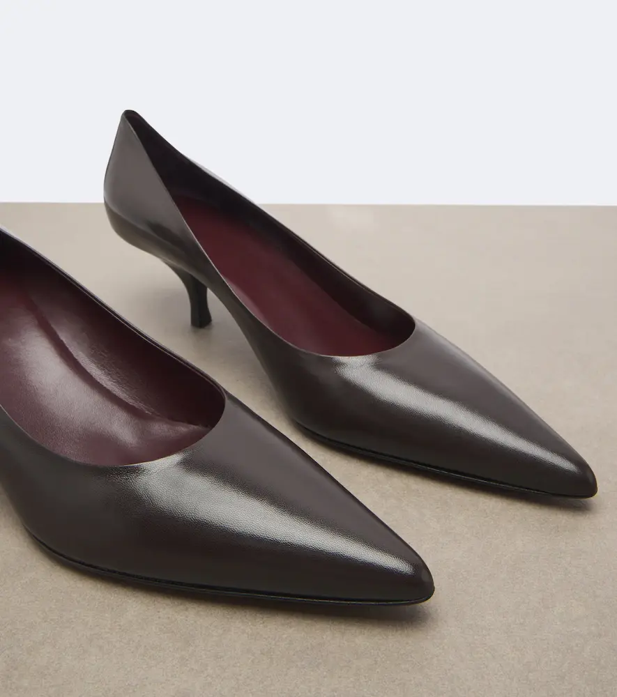 The Row Lili leather pumps | Thumbnail 3 The Row Lili leather pumps | Thumbnail 3