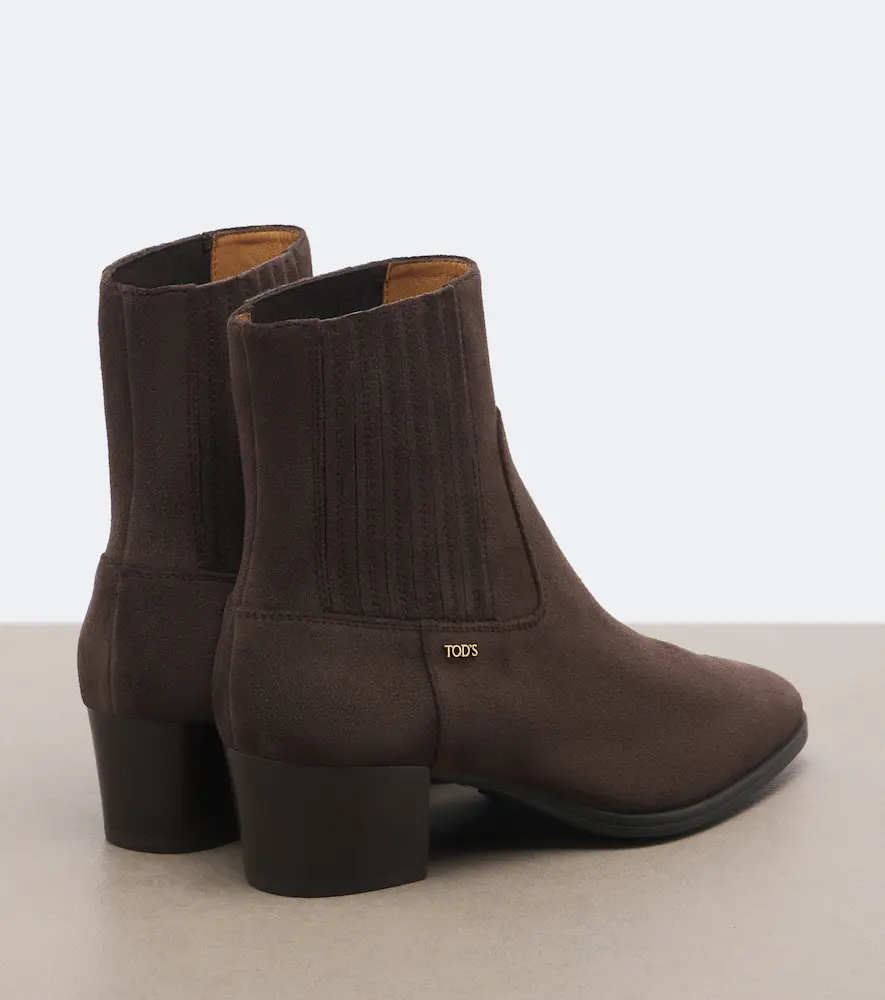 Tod's Gommino suede ankle boots | Thumbnail 4 Tod's Gommino suede ankle boots | Thumbnail 4