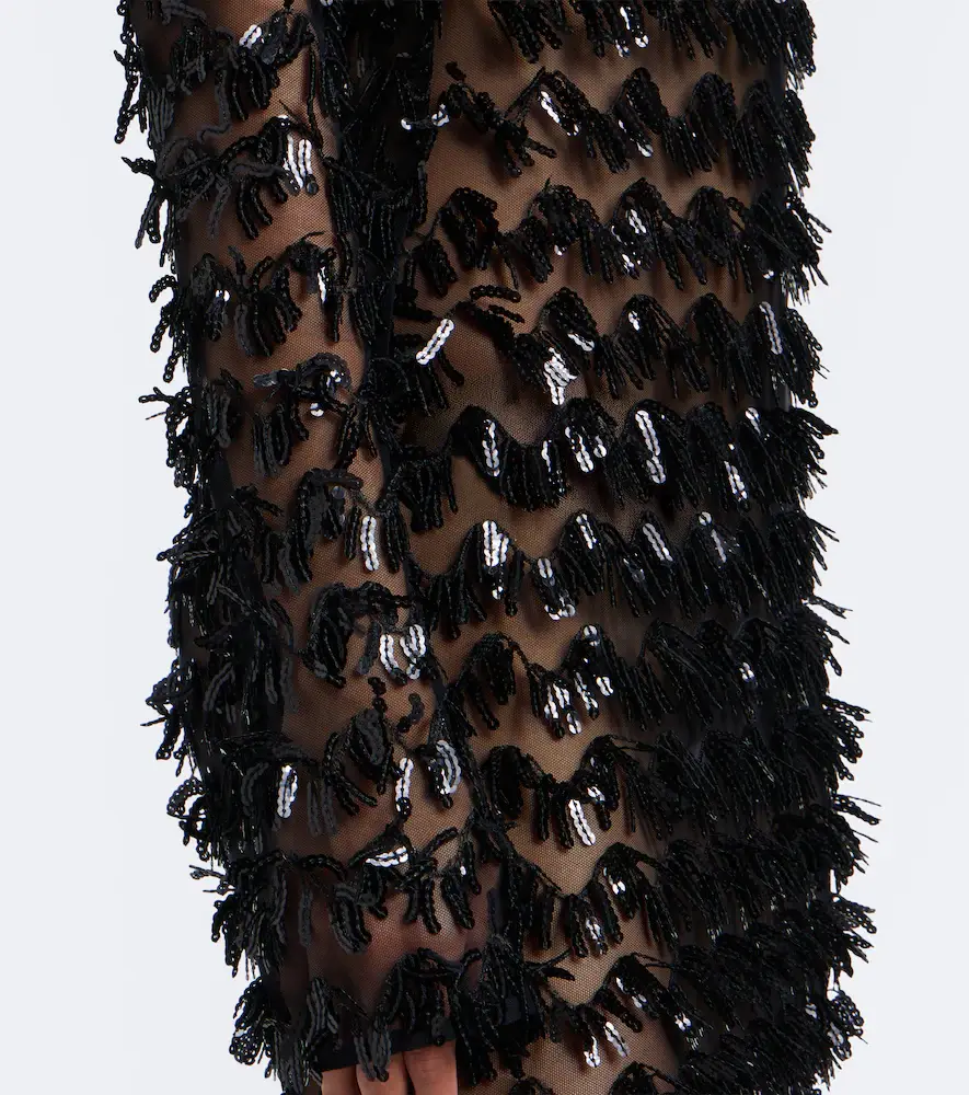 Taller Marmo Dragon Lady sequined gown | Thumbnail 6