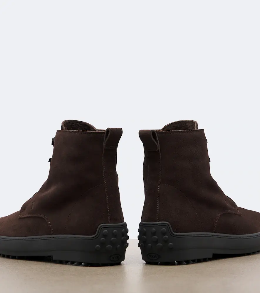Tod's Gommino shearling-lined suede ankle boots | Thumbnail 2 Tod's Gommino shearling-lined suede ankle boots | Thumbnail 2