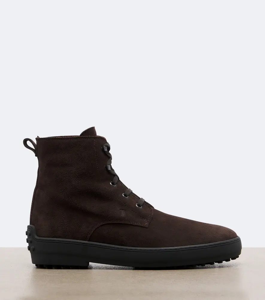 Tod's Gommino shearling-lined suede ankle boots | Thumbnail 3 Tod's Gommino shearling-lined suede ankle boots | Thumbnail 3