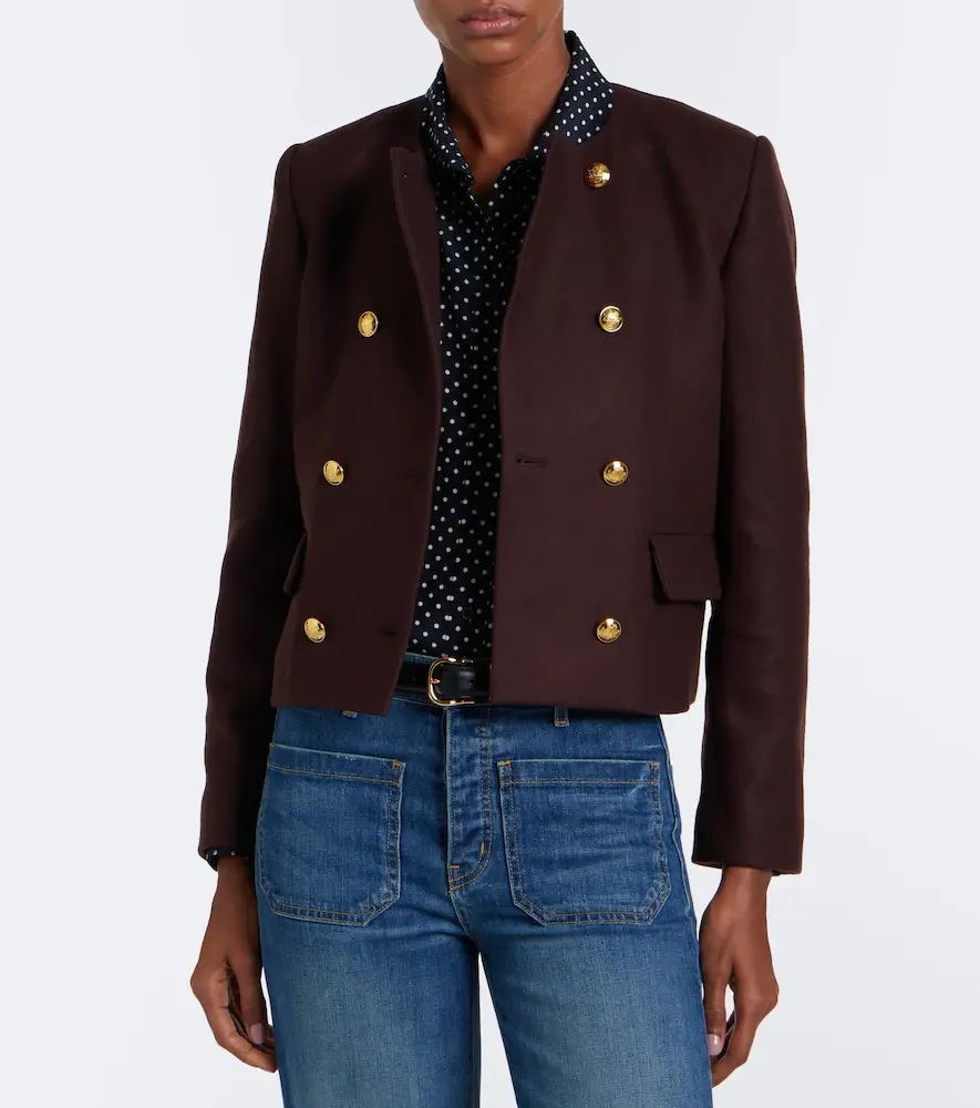Nili Lotan Melanie wool-blend jacket | Thumbnail 5 Nili Lotan Melanie wool-blend jacket | Thumbnail 5