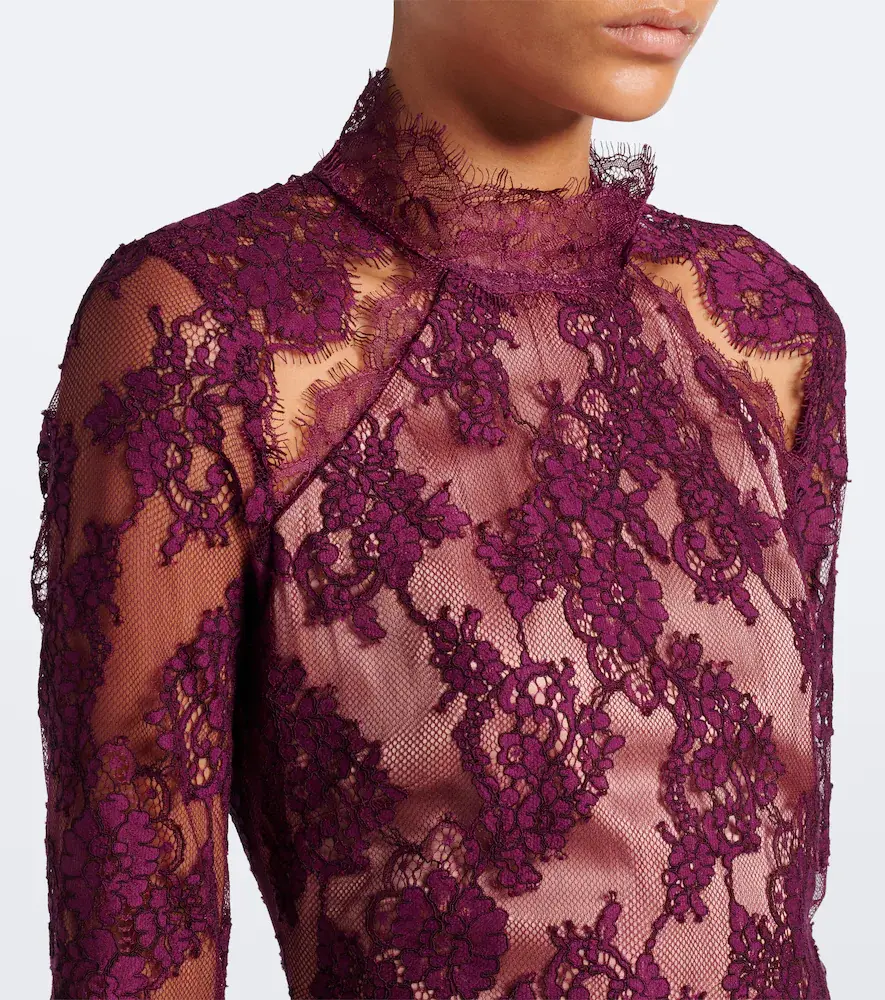 Retrofête Retrofête Gilana lace minidress | Thumbnail 3