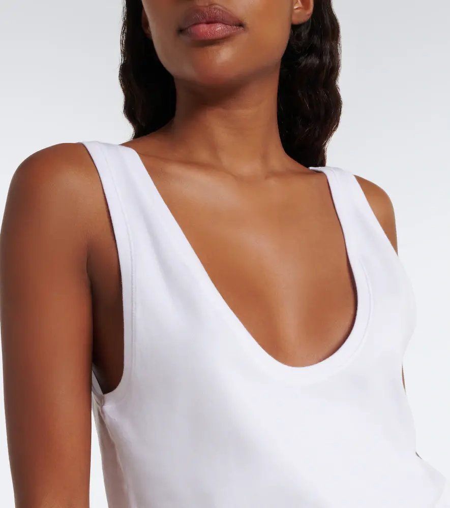 Tom Ford Cotton-blend jersey tank top | Thumbnail 6 Tom Ford Cotton-blend jersey tank top | Thumbnail 6