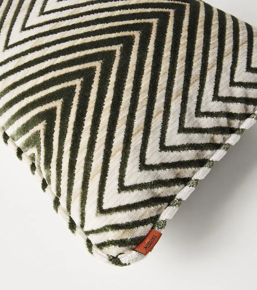 Missoni Ziggy velvet cushion | Thumbnail 3