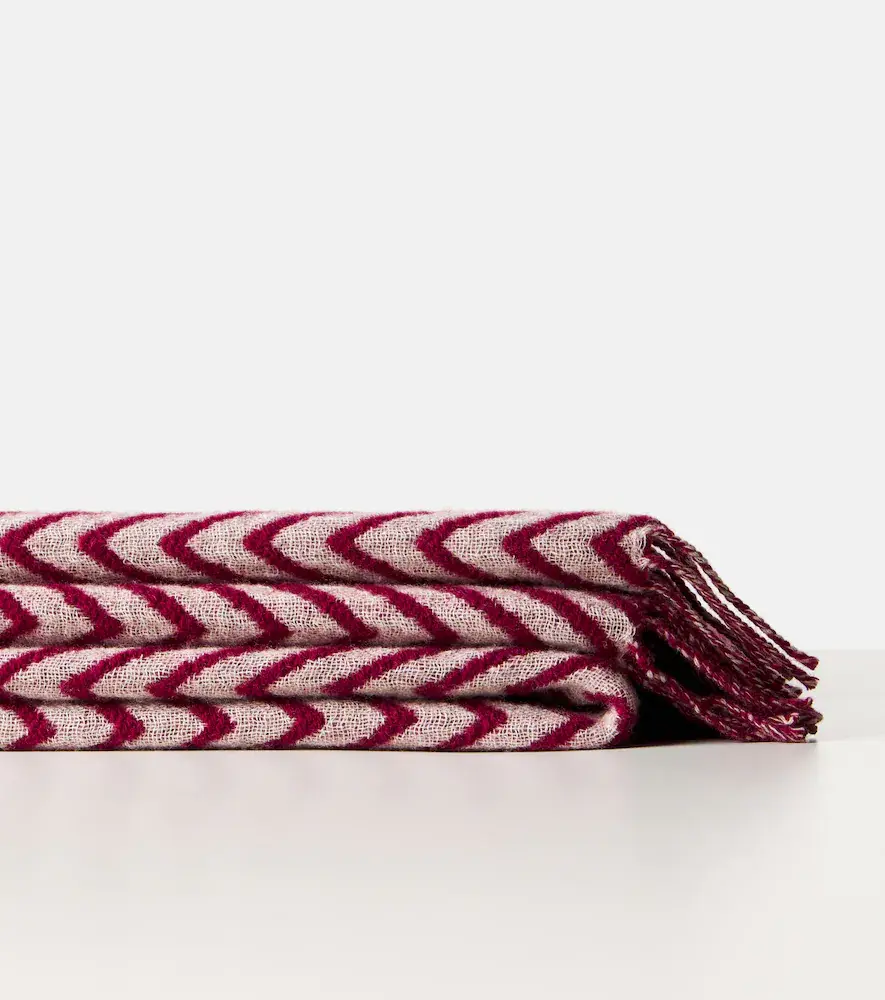 Missoni Ziggy wool and cashmere throw | Thumbnail 4