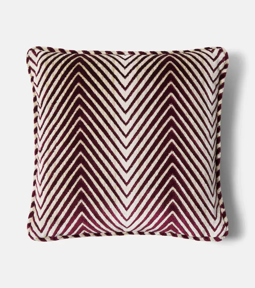 Missoni Ziggy velvet cushion | Thumbnail 2 Missoni Ziggy velvet cushion | Thumbnail 2
