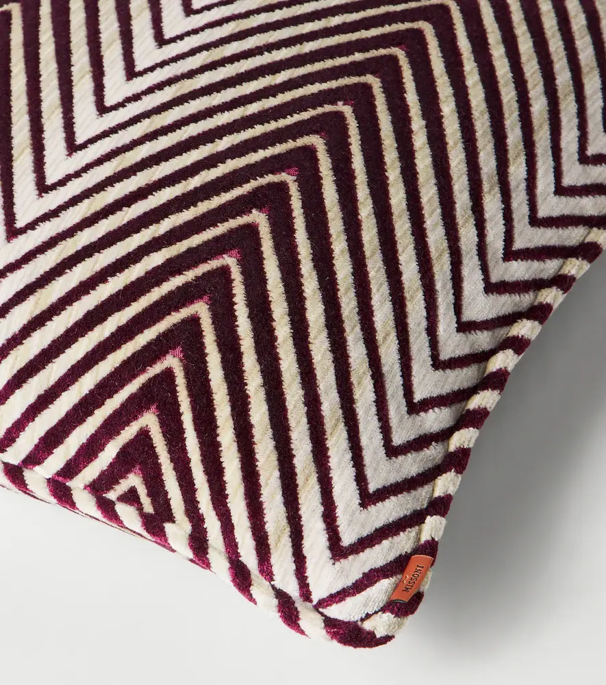 Missoni Ziggy velvet cushion | Thumbnail 3 Missoni Ziggy velvet cushion | Thumbnail 3