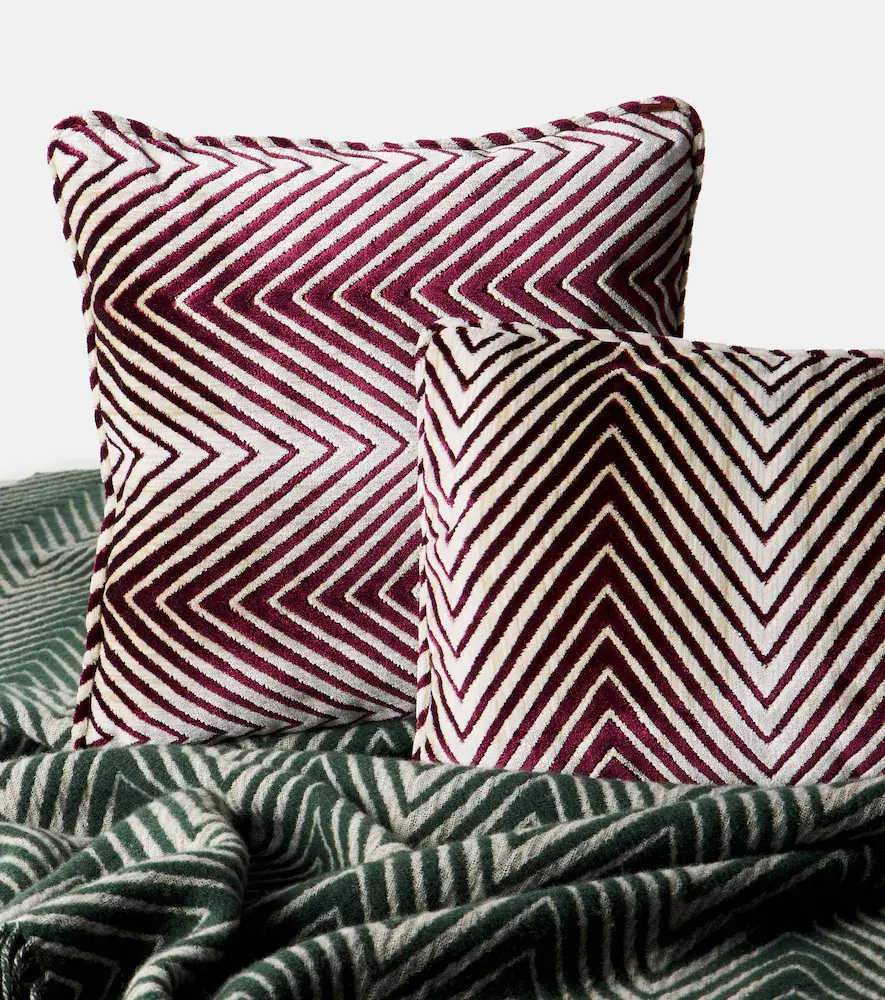 Missoni Ziggy velvet cushion | Thumbnail 4 Missoni Ziggy velvet cushion | Thumbnail 4