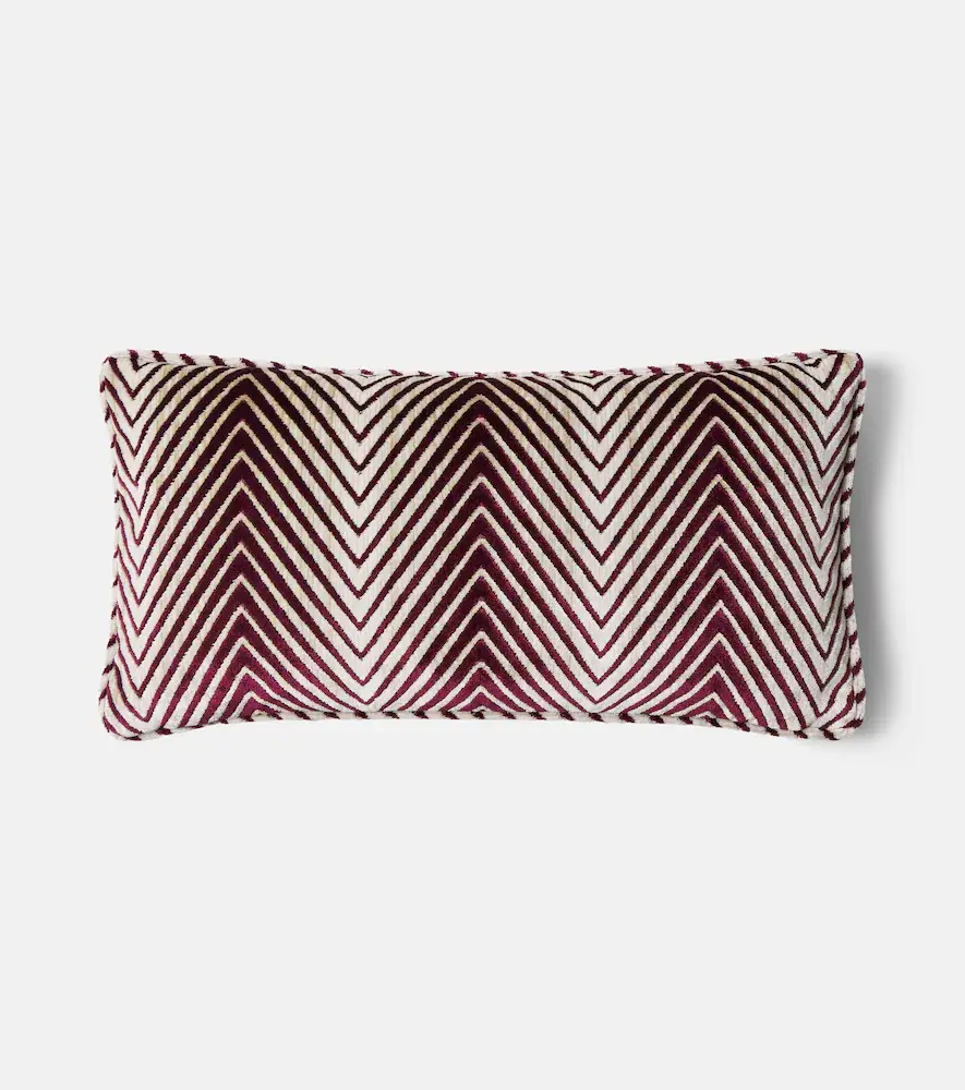 Missoni Ziggy velvet cushion | Thumbnail 2 Missoni Ziggy velvet cushion | Thumbnail 2