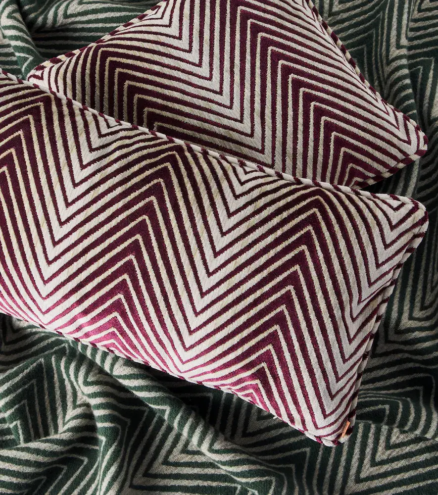 Missoni Ziggy velvet cushion | Thumbnail 3 Missoni Ziggy velvet cushion | Thumbnail 3