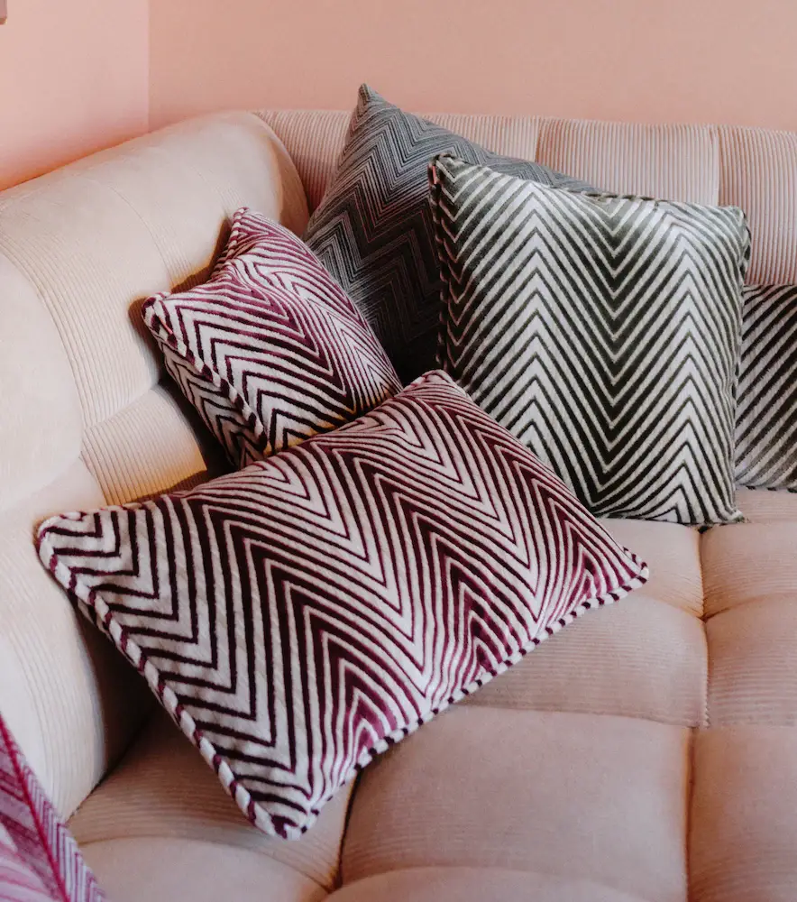 Missoni Ziggy velvet cushion | Thumbnail 5 Missoni Ziggy velvet cushion | Thumbnail 5