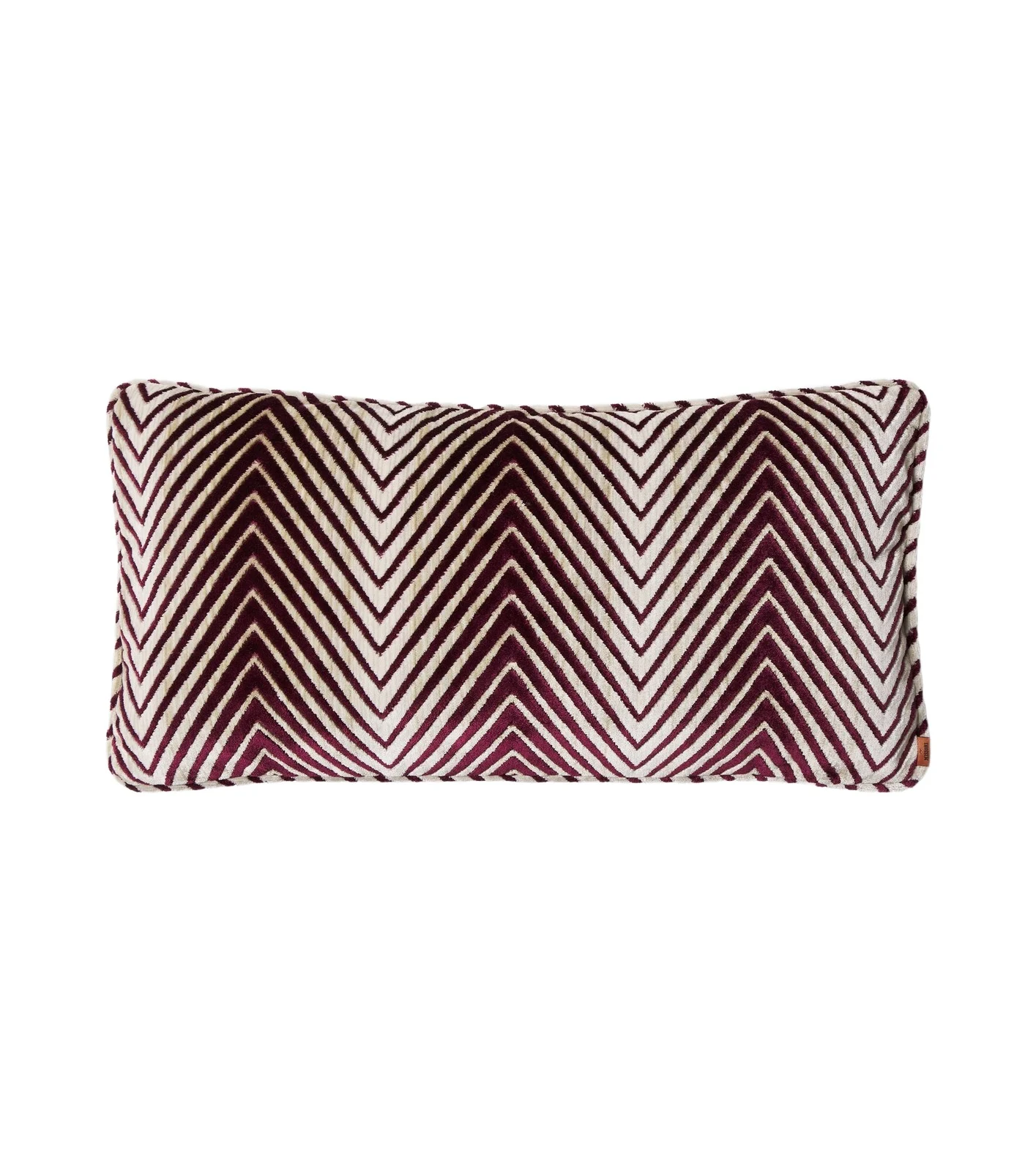 Missoni Ziggy velvet cushion