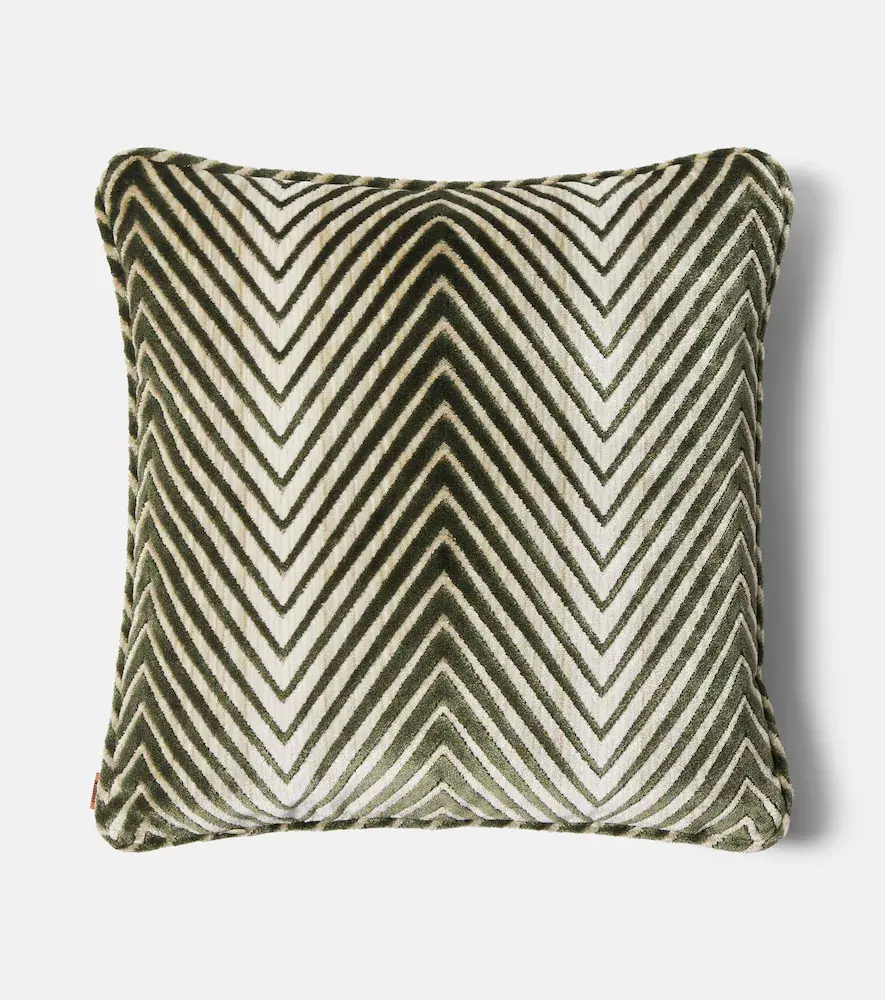Missoni Ziggy jacquard velvet cushion | Thumbnail 4