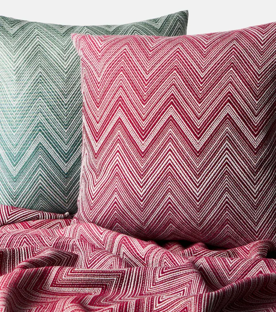 Missoni Timmy Zigzag wool and cotton-blend cushion | Thumbnail 3