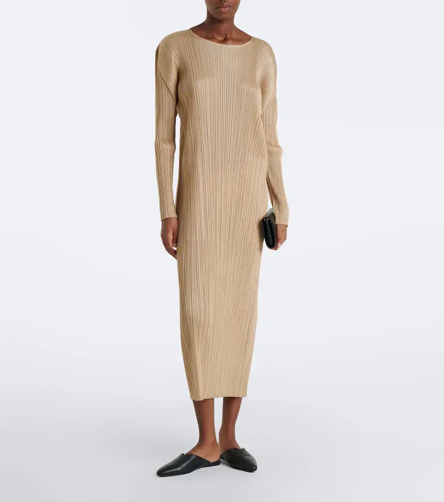 Pleats Please Issey Miyake Monthly Colors: October pleated midi dress | Thumbnail 2 Pleats Please Issey Miyake Monthly Colors: October pleated midi dress | Thumbnail 2