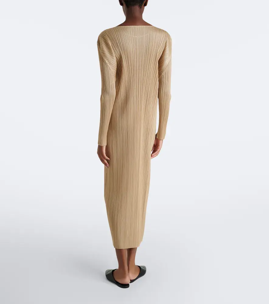 Pleats Please Issey Miyake Monthly Colors: October pleated midi dress | Thumbnail 4 Pleats Please Issey Miyake Monthly Colors: October pleated midi dress | Thumbnail 4