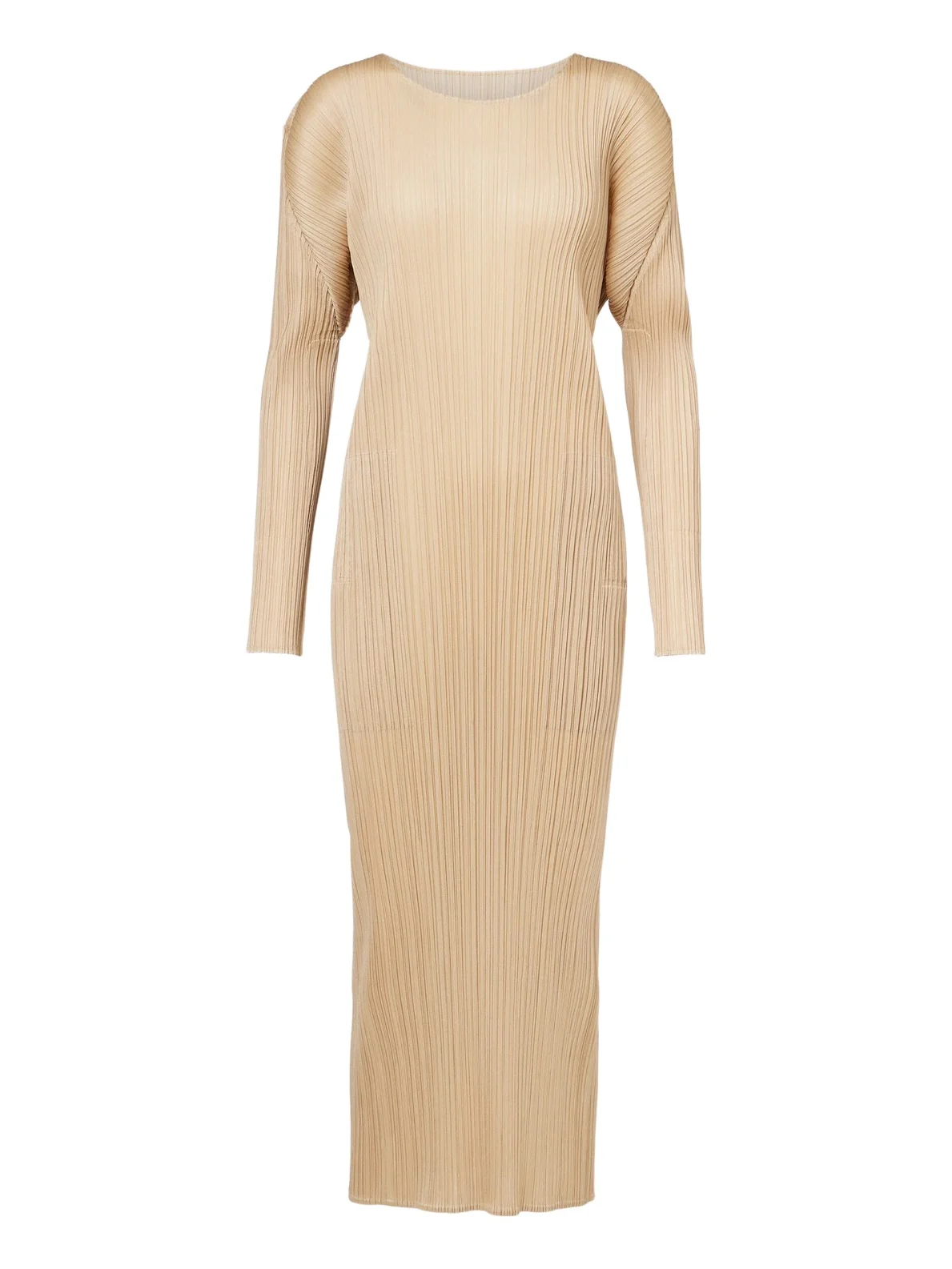 Pleats Please Issey Miyake Monthly Colors: October pleated midi dress