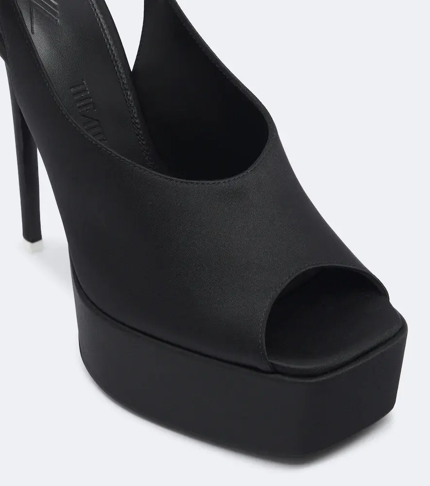 The Attico Ornella satin platform sandals | Thumbnail 2 The Attico Ornella satin platform sandals | Thumbnail 2