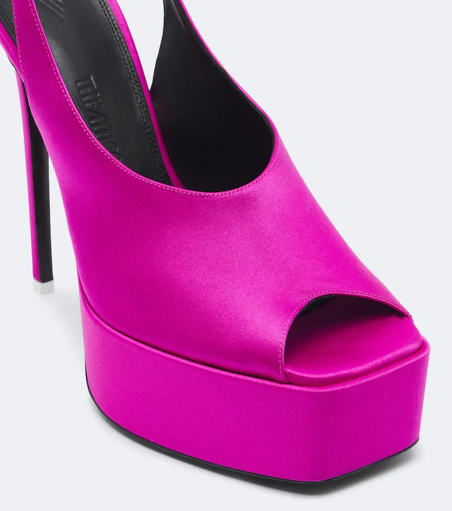 The Attico Ornella satin platform sandals | Thumbnail 2 The Attico Ornella satin platform sandals | Thumbnail 2