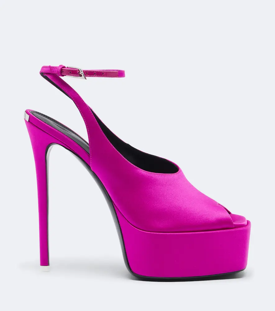 The Attico Ornella satin platform sandals | Thumbnail 3 The Attico Ornella satin platform sandals | Thumbnail 3