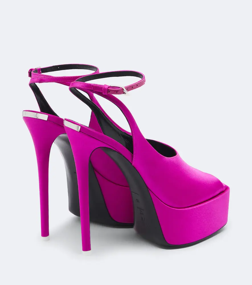 The Attico Ornella satin platform sandals | Thumbnail 4 The Attico Ornella satin platform sandals | Thumbnail 4