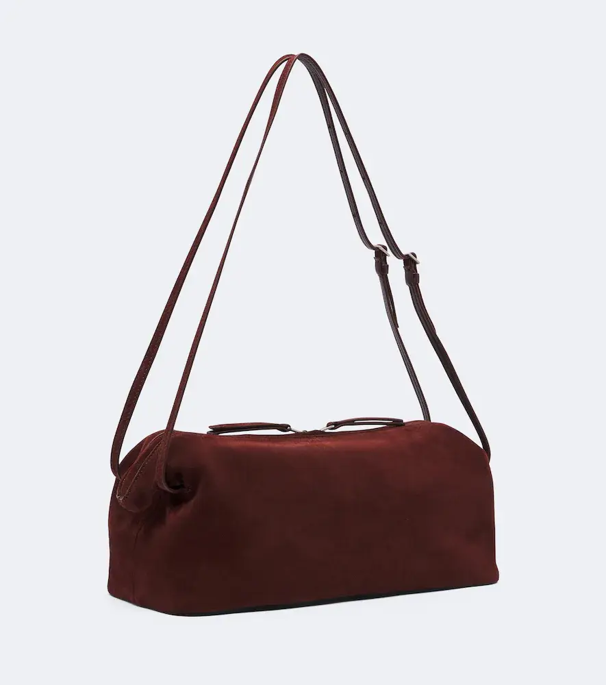 Nour Hammour Kenza suede shoulder bag | Thumbnail 2 Nour Hammour Kenza suede shoulder bag | Thumbnail 2