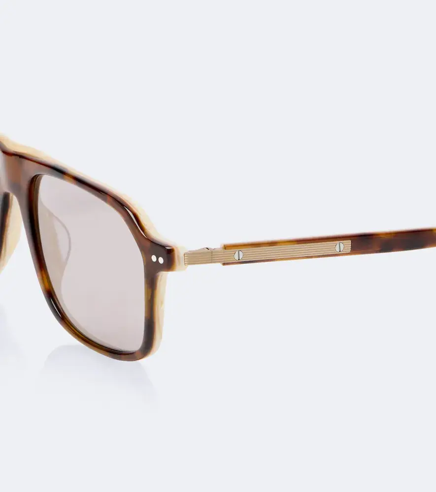 Brunello Cucinelli Sartorial Sunset rectangular sunglasses | Thumbnail 2 Brunello Cucinelli Sartorial Sunset rectangular sunglasses | Thumbnail 2