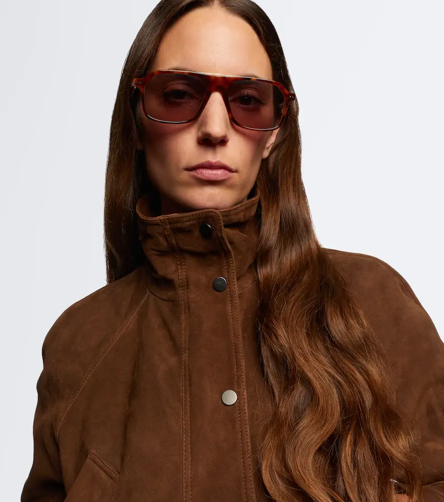 Brunello Cucinelli Sartorial Sunset rectangular sunglasses | Thumbnail 5 Brunello Cucinelli Sartorial Sunset rectangular sunglasses | Thumbnail 5